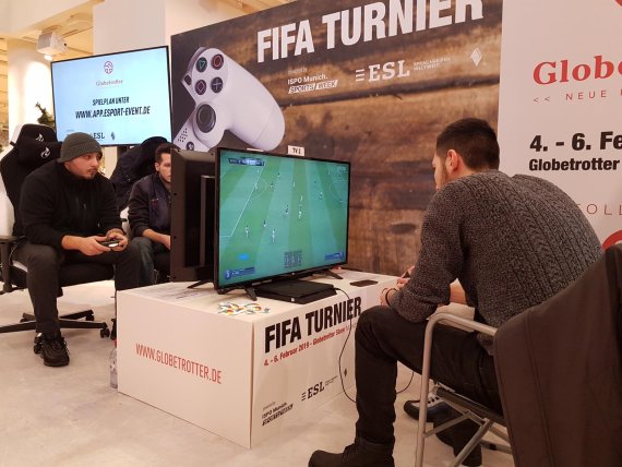 Fifa-19-Turnier im Globetrotter Store