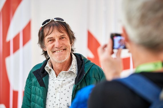 Hans Kammerlander auf der ISPO Munich 2020.