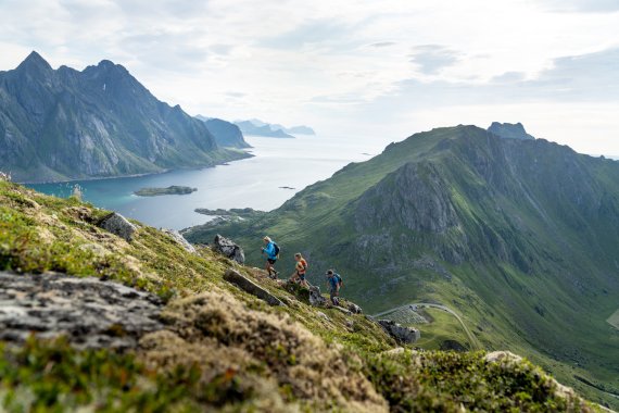 Ausblick über die Berge