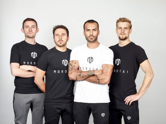 Start-up Morotai:Werner Strauch, Andreas Maier, Rafy Ahmed und Waldemar Wenzel