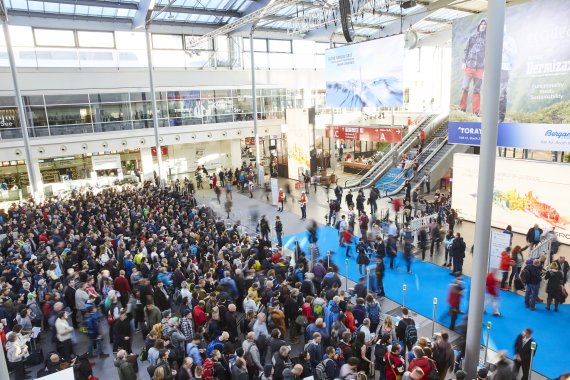 ISPO Munich always attracts visitors.