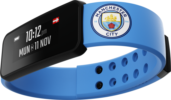 Fantom – a smartband for Manchester City fans.