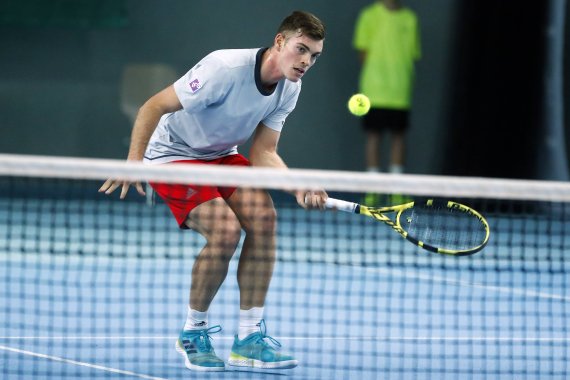 Maximilian Marterer ist einer der besten deutschen Tennisspieler.