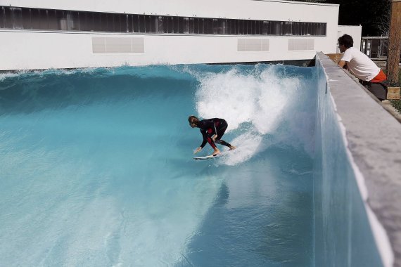 The Wavegarden in San Sebastian, Spain.