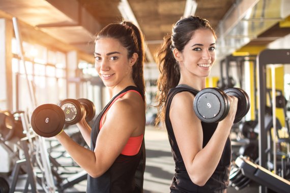 Die Mitglieder von Fitnessstudios werden mehr.