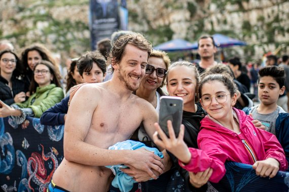 Sieben Gesamtsiege in zehn Jahren Wettbewerbsgeschichte: Gary Hunt ist der Dominator der Red Bull Cliff Diving World Series.