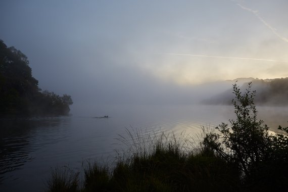 Der Lake Dinas in Wales