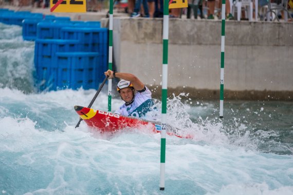 Franz Anton ist zweimaliger Kanuslalom-Weltmeister.