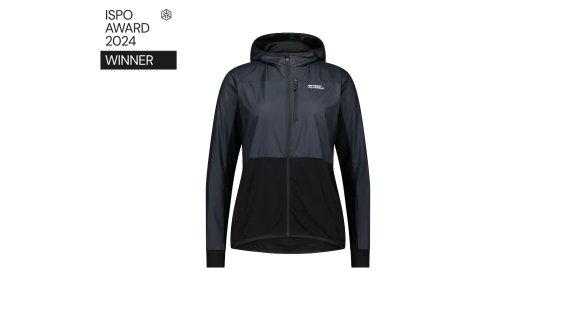 Schwarze Jacke mit Award Winner Titel