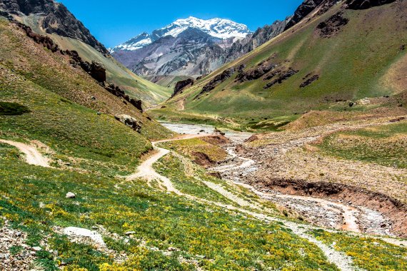 Aconcagua, der lange Aufstieg auf den Gipfel der Anden