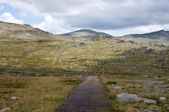 Mount Kosciuszko, Australiens höchste Festlands-Erhebung