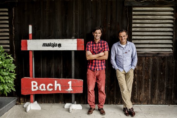 Peter Räuber (r.) und Klaus Haas haben Maloja zu einem der am schnellsten wachsenden Sportmode-Unternehmen gemacht.