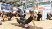 In den stark frequentierten Hallen A5 und A6 präsentieren die Aussteller im Health & Fitness Segment die Trends und Neuheiten bei Themen wie Body & Mind, Active Wear, Athleisure und Fitnessgroß- und kleingeräten. 