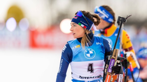 Die italienische Biathletin Dorothea Wierer